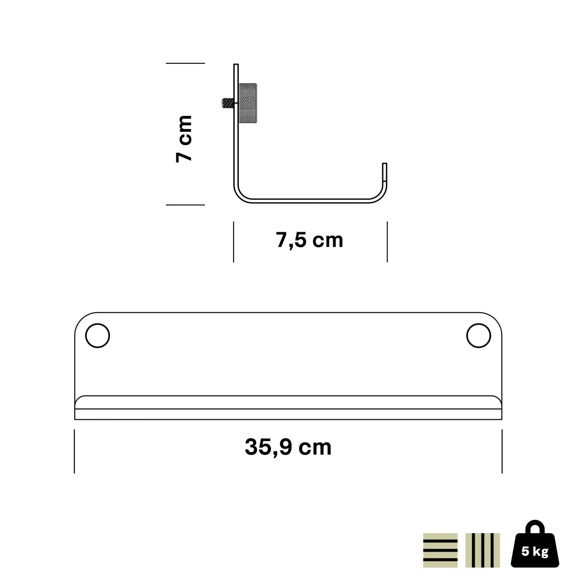 WoodUpp Wandplank smal - Afbeelding 6